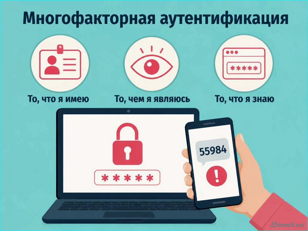 Как многофакторная аутентификация повышает безопасность данных